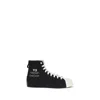 Y-3 Nizza Hi Sneakers In Black