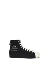 Y-3 Nizza Hi Sneakers In Black