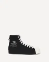 Y-3 Nizza Hi Sneakers In Black