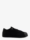 Y-3 Nizza Low Sneakers In Black Canvas In Black