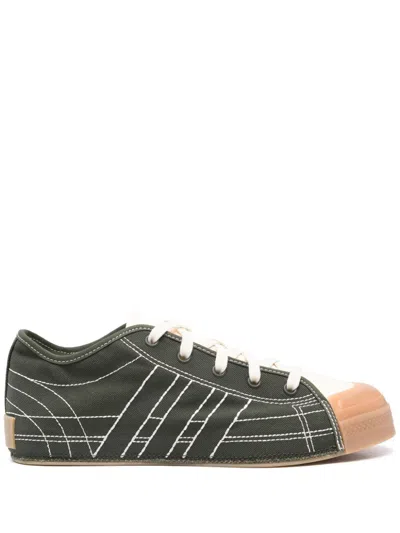 Y-3 Logo-patch Lace-up Sneakers In Multi