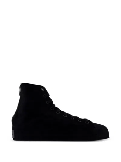 Y-3 Nizzastar Hi Shell-toe Sneakers In Black