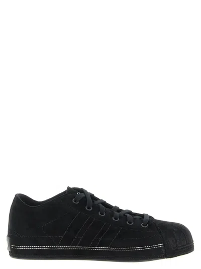Y-3 NIZZASTAR LO SNEAKERS BLACK