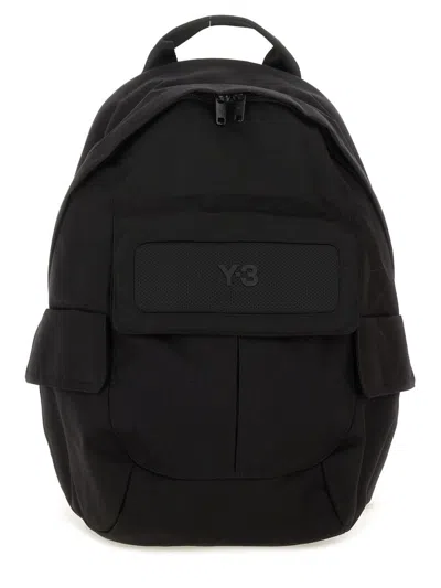 Y-3 Nylon Backpack In Black