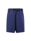 Y-3 Nylon Bermuda Shorts In Multi