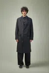 Y-3 Nylon Coat In Black
