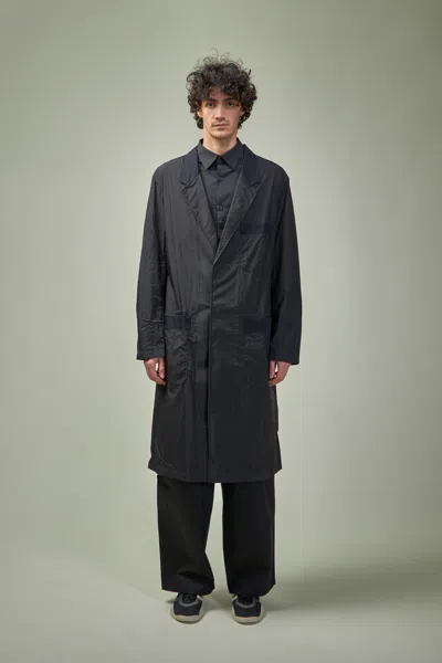 Y-3 Nylon Coat In Black