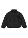 Y-3 Adidas Nylon Short Down Jacket In Black