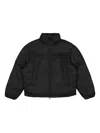Y-3 Adidas Nylon Short Down Jacket In Black