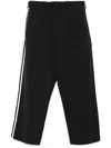 Y-3 Pants X Adidas 3-stripes Black In Black