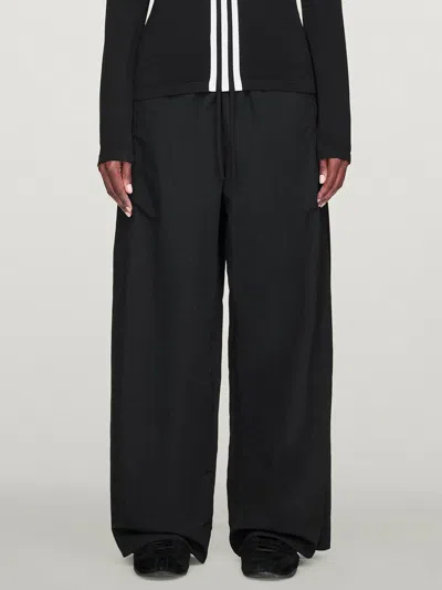 Y-3 Nylon Trousers In Black