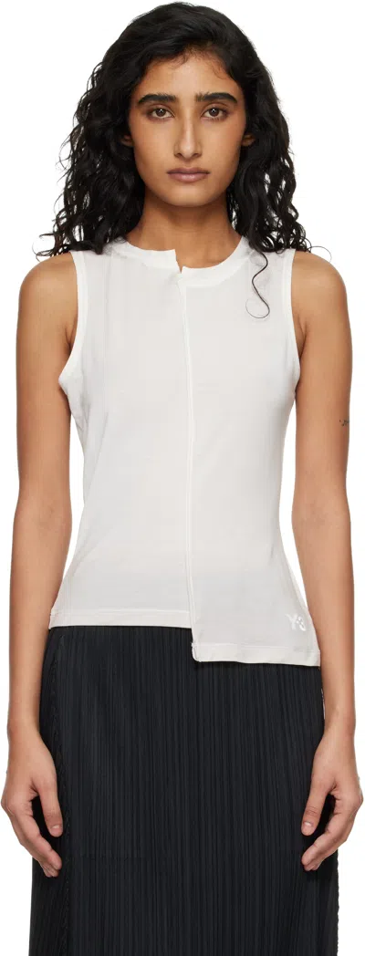 Y-3 Off-white Dip Dye Tank Top In Sand