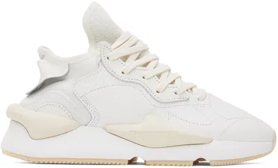 Y-3 Off-white Kaiwa Sneakers In Core White