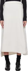 Y-3 Off-white Track Midi Skirt In Orbgry