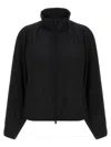 Y-3 High Collar Raglan Sleeve Sweatshirt In Black