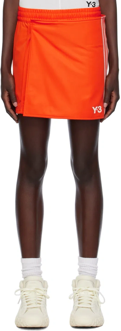Y-3 Firebird Skort In Orange