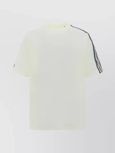 Y-3 Oversized Crew Neck T-shirt In White