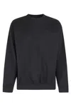 Y-3 Oversized Crew Sweatshirt In Black