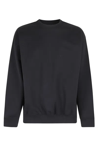 Y-3 Oversized Crew Sweatshirt In Black