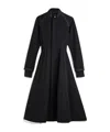 Y-3 Padded-details Pleated Midi Dress In Black