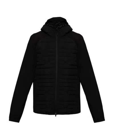 Y-3 Padded Hooded Jacket In Black