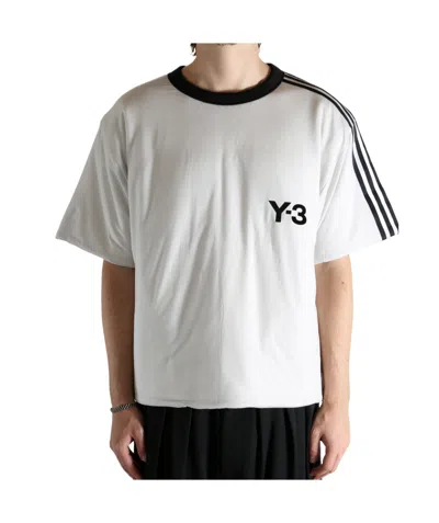 Y-3 Padded Jersey T-shirt In White
