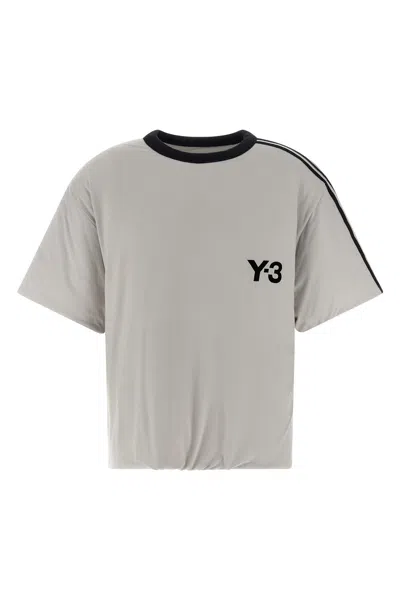 Y-3 Padded' T-shirt In Gray