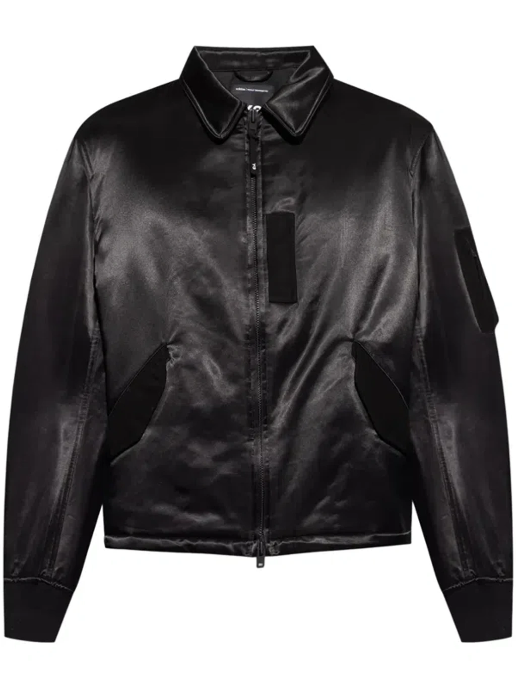 Y-3 Panel-detail Bomber Jacket In Black | ModeSens
