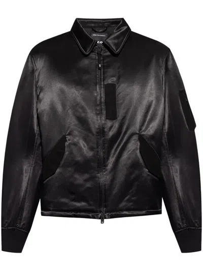 Y-3 Panel-detail Bomber Jacket In Black