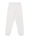 Y-3 Relaxed Fit Cotton-blend Jogger Pants With Subtle Logo In Neutral
