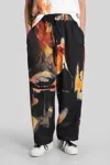 Y-3 Aop Sport Uniform Track Pants In Black
