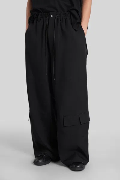 Y-3 Pants In Black Polyester