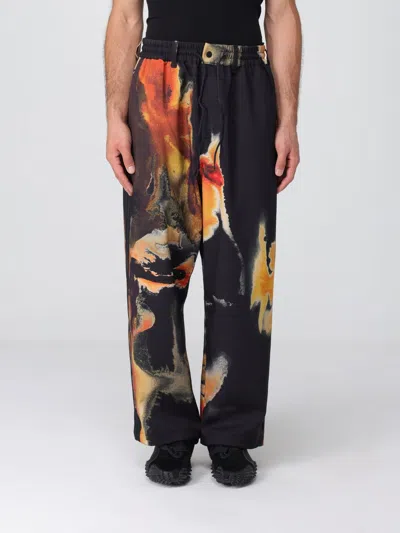 Y-3 Aop Sport Uniform Track Pants In Black