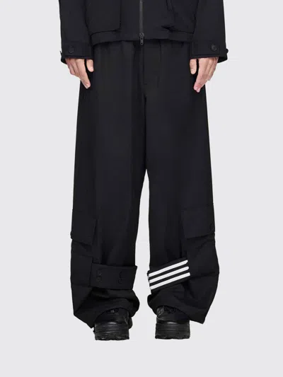 Y-3 Pants  Men Color Black