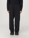 Y-3 Pantaloni In Twill 3 Stripes In Schwarz