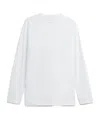 Y-3 Pattern-printed Long-sleeved T-shirt In White