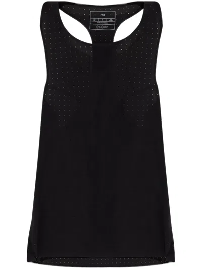 Y-3 PERFORATED-DETAIL TANK TOP