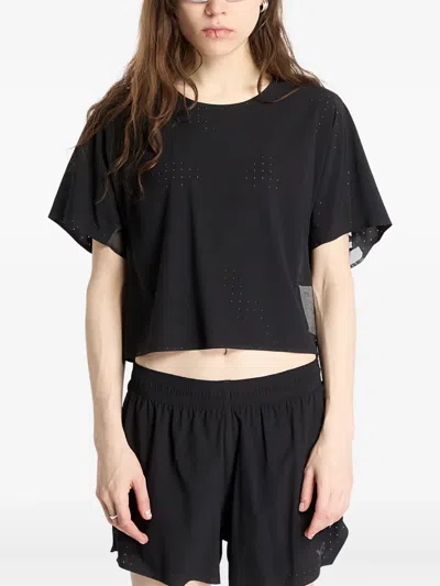 Y-3 Perforated T-shirt In Black