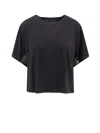 Y-3 Perforated Technical Fabric And Mesh Top In Black
