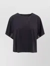 Y-3 Perforated Technical Fabric And Mesh Top In Black