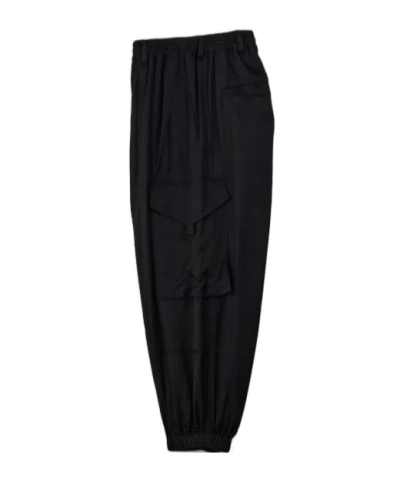 Y-3 Pocket Casual Pants In Black