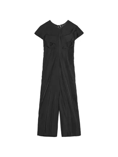 Y-3 Pocket-detail Jumpsuit In Black