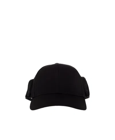 Y-3 Pocket Logo Cap In Black