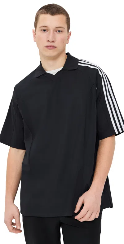 Y-3 Polo Tee Black