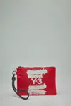 Y-3 Pouch In Red