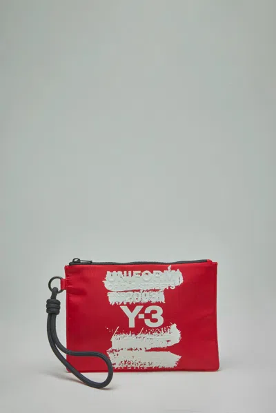 Y-3 Pouch In Red