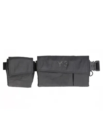 Y-3 Pouch With Logo In Black