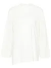 Y-3 Premium Asymmetric T-shirt In 白色
