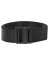 Y-3 Logo-print Belt In Black