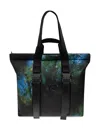 Y-3 Printed Shopper Bag In Black